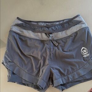 Ultimate Direction Women's Black Athletic Shorts